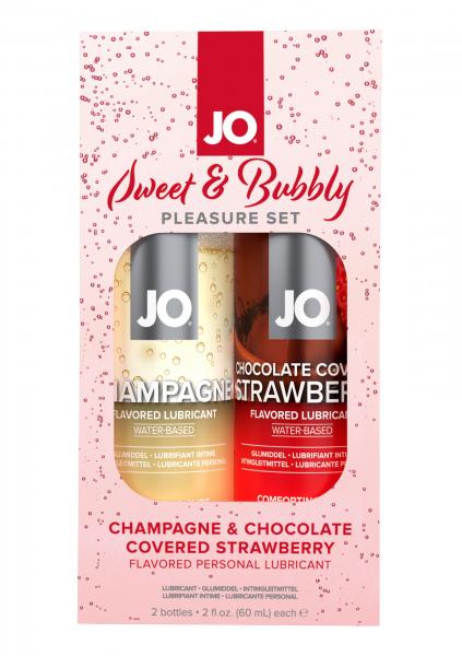 Jo Sweet & Bubbly Pleasure Set Champagne/chocolate Strawberry