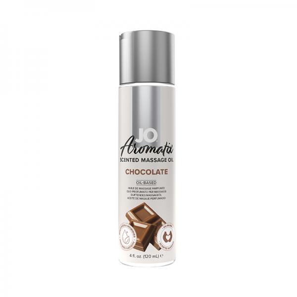 Jo Aromatix Chocolate Massage Oil 4oz - Click Image to Close