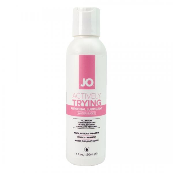 Jo Actively Trying W/o Parabens 4 Oz