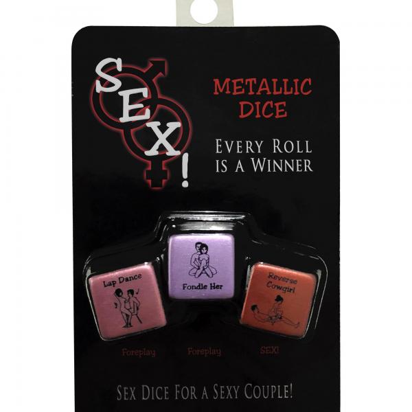 Sex! Metallic Dice - Click Image to Close