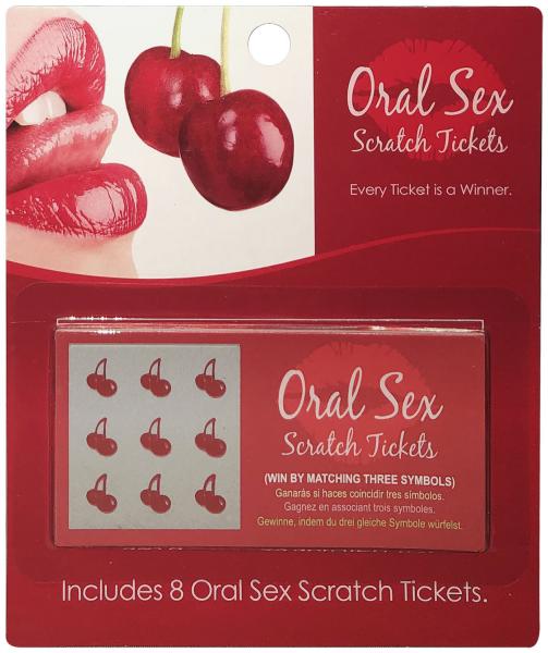 Oral Sex Scratch Tickets - Click Image to Close