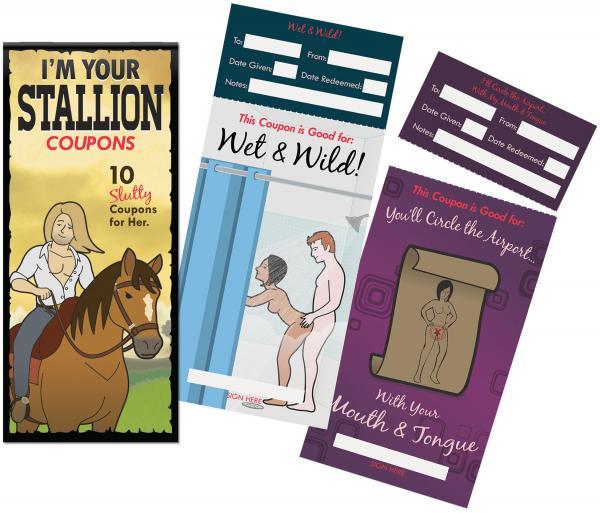 I'm Your Stallion Coupons 10 Count - Click Image to Close