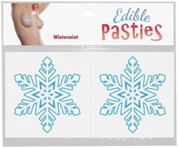 Edible Body Snowflakes Pasties Wintermint - Click Image to Close