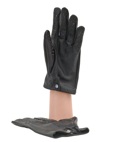 Kinklab Pair of Vampire Gloves Leather Large