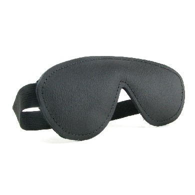 Non-Leather Padded Blindfold-Black