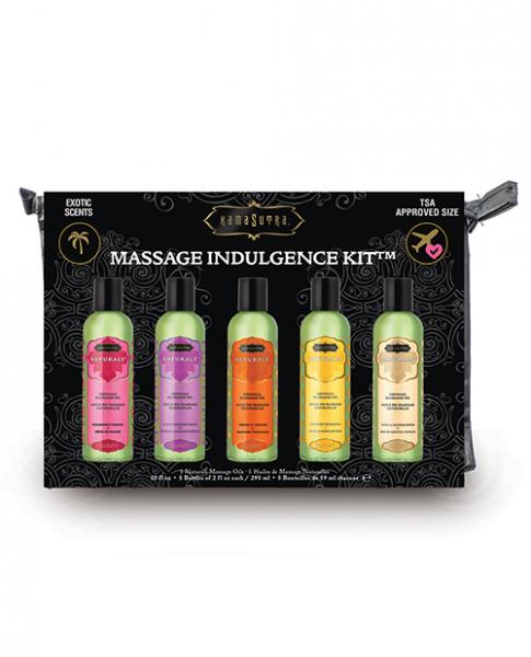 Kama Sutra Massage Indulgence Kit Natural - Click Image to Close