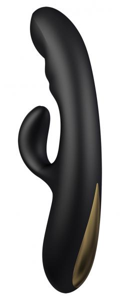 Rhythm Lavani Black Rabbit Vibrator - Click Image to Close