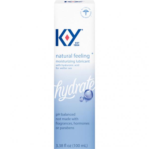 Ky Natural Feeling Lubricant W/ Hyaluronic Acid 3.38oz