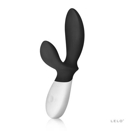 Lelo Loki Wave Obsidian Black Vibrator - Click Image to Close