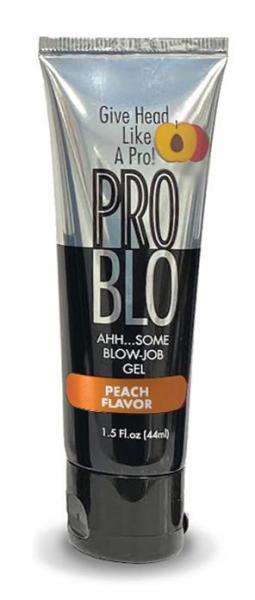 Problo Oral Pleasure Gel Peach 1.5 Fl Oz