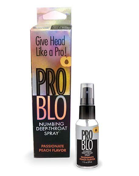 Problo Deep Throat Spray Peach - Click Image to Close