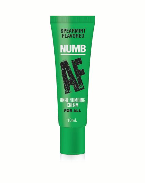 Numb Af Fishbowl 65 Pack Anal Desensitizer Mint 10ml - Click Image to Close