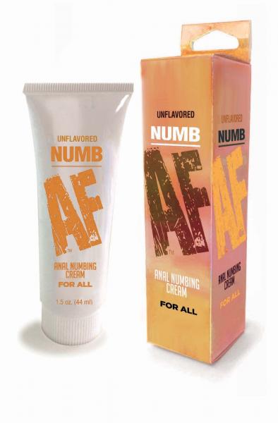 Numb Af Anal Desensitizer Gel Unflavored 1.5 Oz - Click Image to Close