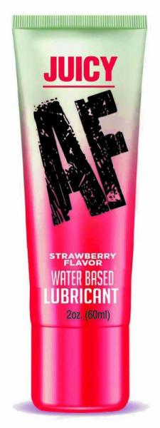 Af Lube Strawberry 2 Oz - Click Image to Close