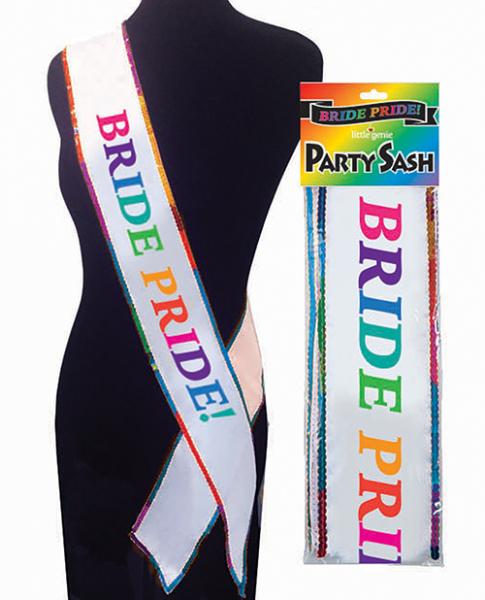 Bride Pride Sash - Click Image to Close