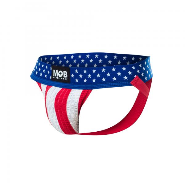 Mob Jockstrap Usa Medium - Click Image to Close