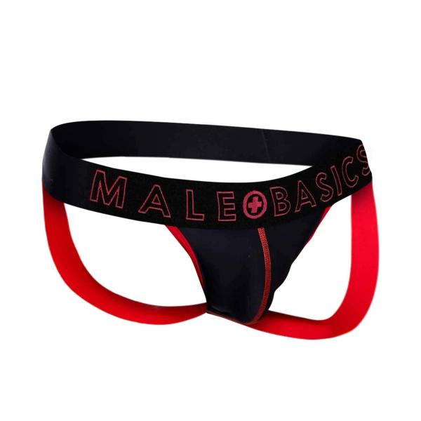 Mb Neon Jock Red Xl - Click Image to Close