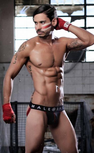 Mb Spot Jockstrap Black Large - Click Image to Close