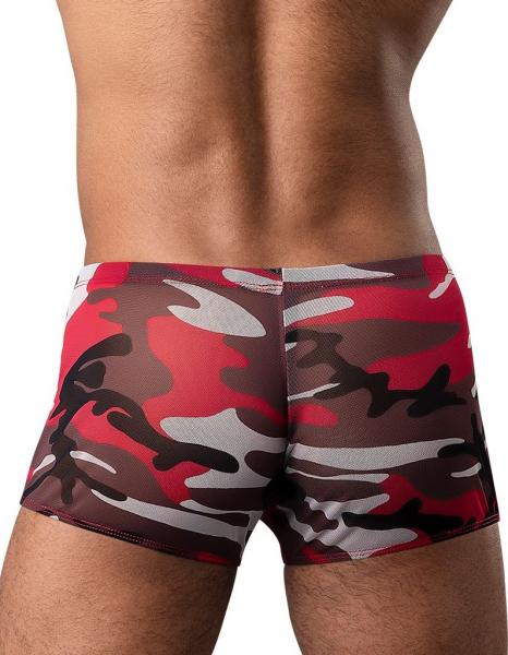 Cumouflage Mini Short Red Large - Click Image to Close