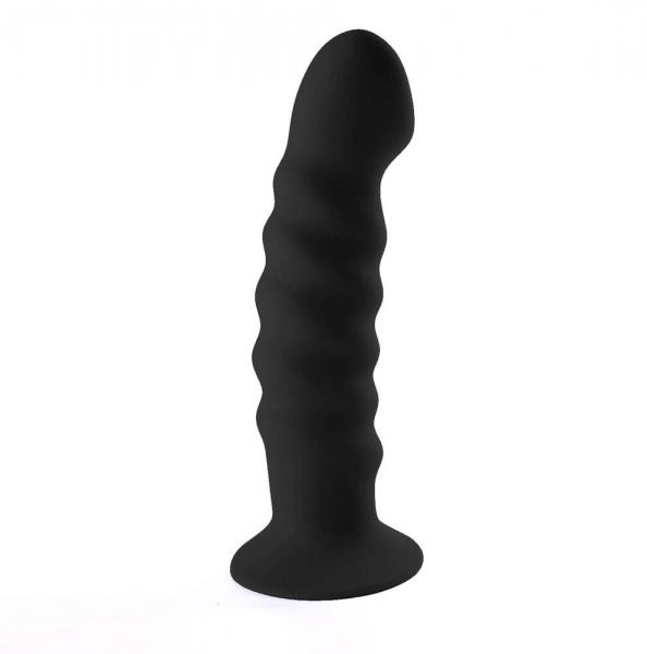 Kendall Silicone Black Dong - Click Image to Close