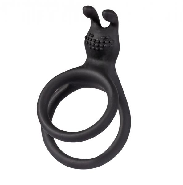 Atlas Silicone Bunny Headed Cock Ring - Click Image to Close