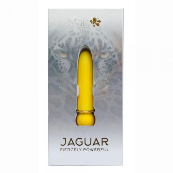 Jaguar Powerful Bullet Yellow Rechargeable - Click Image to Close