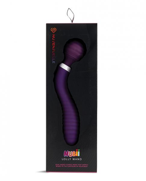 Sensuelle Nubii Lolly Wand Purple - Click Image to Close