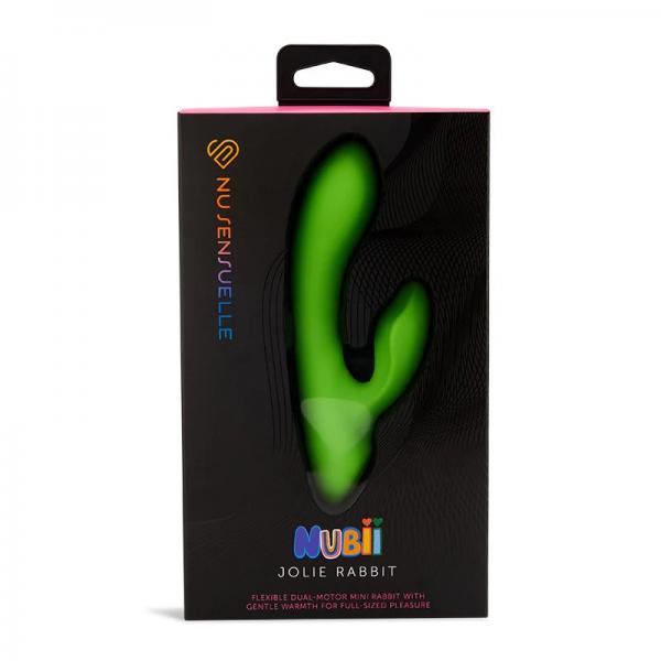 Sensuelle Nubii Jolie Mini Rabbit Lime Green - Click Image to Close