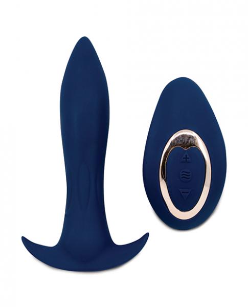 Sensuelle Power Plug Remote Control Navy Blue - Click Image to Close