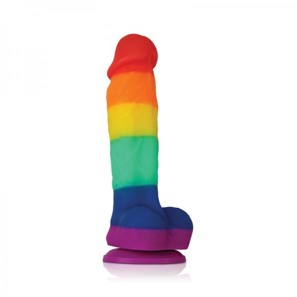 Colours Pride Edition 5 inches Dildo Rainbow - Click Image to Close