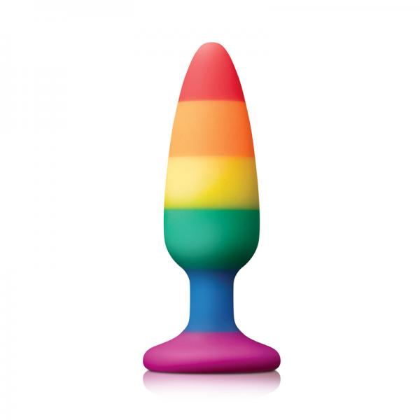 Colours Pride Edition Pleasure Plug Medium Rainbow - Click Image to Close