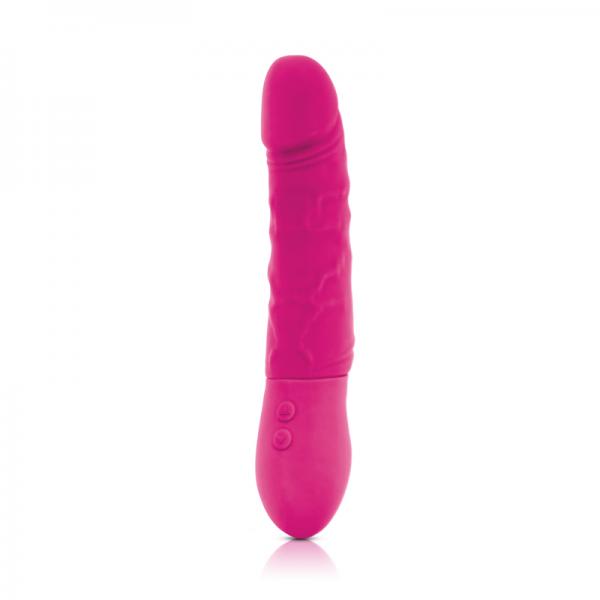 Inya Twister Pink Realistic Vibrating Dildo - Click Image to Close