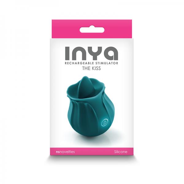 Inya The Kiss Dark Teal - Click Image to Close