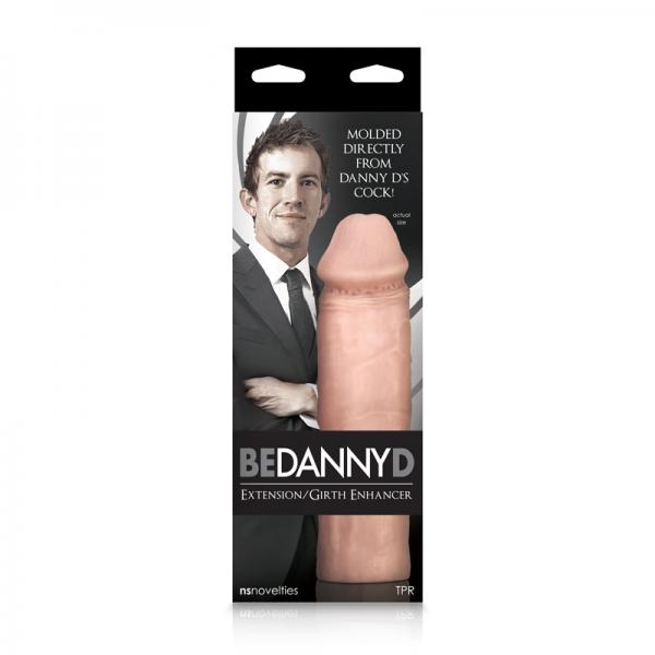 Be Danny D Extension Girth Enhancer Beige - Click Image to Close