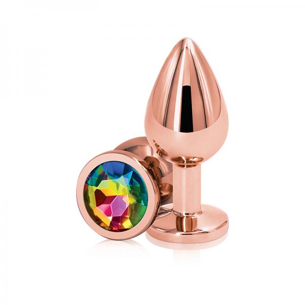 Rear Assets Rose Gold Medium Rainbow - Click Image to Close