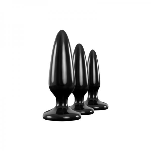 Renegade Pleasure Plug 3 Piece Trainer Kit Black