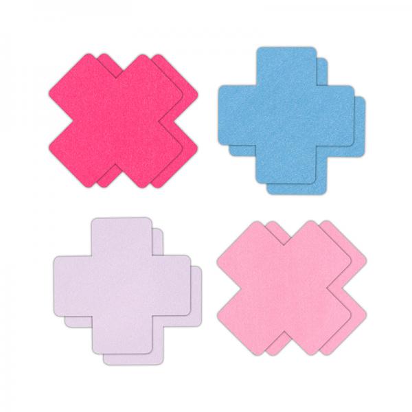 Pretty Pasties Cross Ii Asst. 4 Pair - Click Image to Close