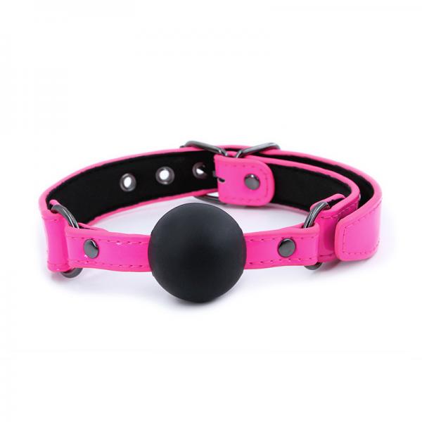 Electra Ball Gag Pink - Click Image to Close