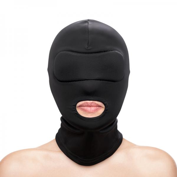 Fetish & Fantasy Mouth Hood Black