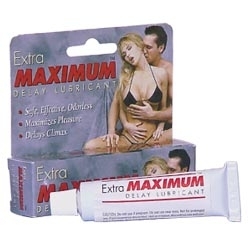 Extra Maximum Delay Lube .5 oz