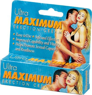 Ultra Maximum Erection Cream - Click Image to Close