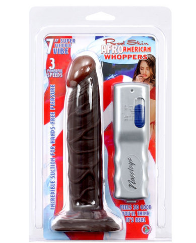 Afro American Whopper Vibrator - 7 inch