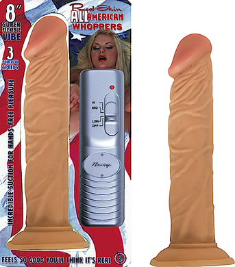 All American Whopper Vibrator - 8 inch