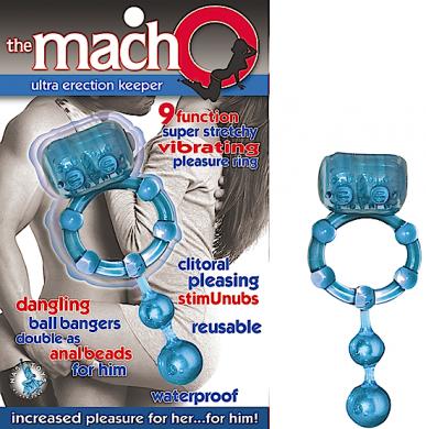 Macho Ultra Erection Keeper Blue - Click Image to Close