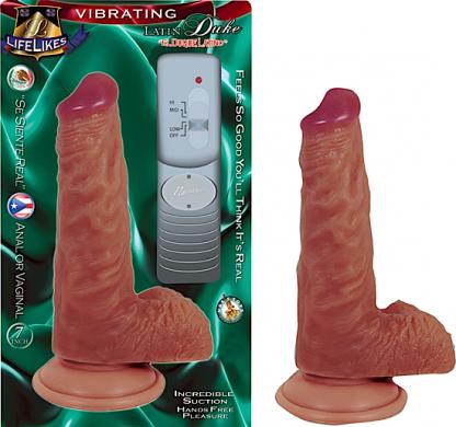 Lifelikes Vibrating Latin Duke - Click Image to Close