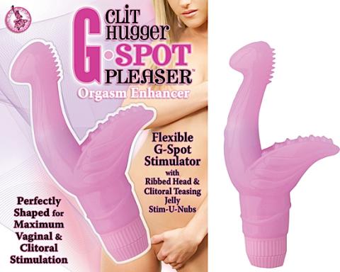 Clit Hugger G Spot Pleaser Pink - Click Image to Close