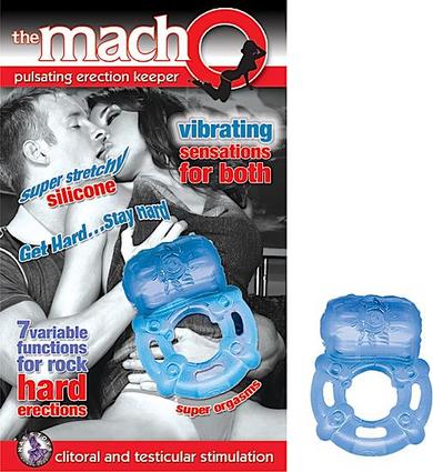 Mach Pulsating Erection Keeper Blue