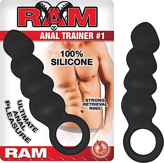 Ram Anal Trainer #1 Black Retrieval Ring