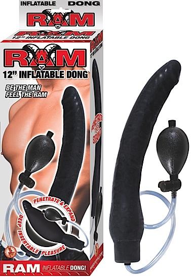 Ram 12" Inflatable Dong Black