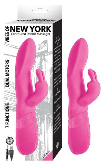 Vibes Of New York Contoured Rabbit Pink - Click Image to Close